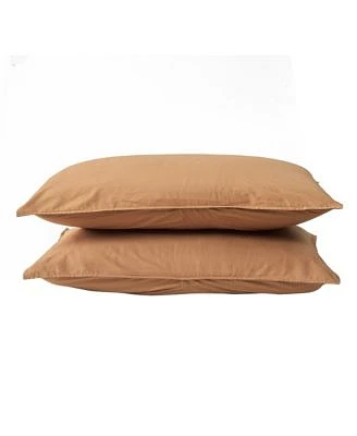 Verlee Linery Co. 100 Pima Cotton Percale Pillow Sham Set