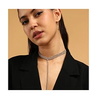 Sohi Women's The Bijou Multi-Layer Lariat Necklace