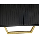 Slickblue Modern Four-Door Sideboard for Stylish Storage and Organization