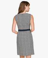 Tommy Hilfiger Women's Printed Sheath Dress