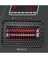 Voltorb Portable Corded Electric Radiant Space Heater w/3 Heat Settings, Black