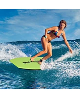 Hongge Super Surfing Lightweight Bodyboard with Leash-l