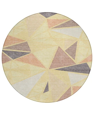 Addison Chantille Machine Washable ACN1039 8'x8' Round Area Rug