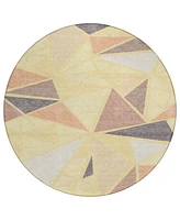 Addison Chantille Machine Washable ACN1039 8'x8' Round Area Rug