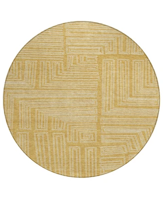 Addison Chantille Machine Washable ACN1045 8'x8' Round Area Rug