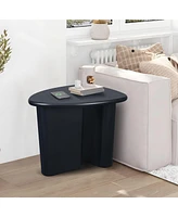 Slickblue Tapered Tabletop Side Table for Modern Living Room or Bedroom Decor