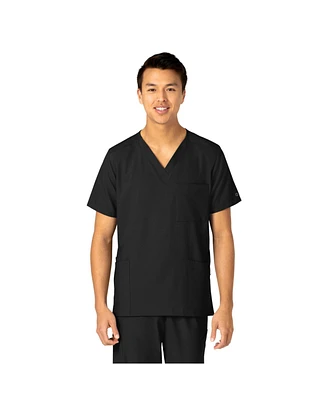 Wink Women's W123 Unisex 4 Pocket Utility Scrub Top