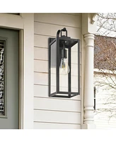 Flynama 1-Light Outdoor Hardwired Wall Sconce with No Bulb Included