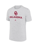 Jordan Men's White Oklahoma Sooners Primetime Velocity T-Shirt