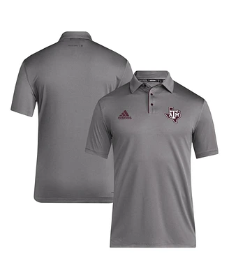 Adidas Men's Gray Texas A&M Aggies 2024 Coaches Aeroready Polo