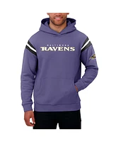 Fanatics Men's Purple Baltimore Ravens Football Pullover Hoodie