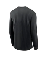 Nike Men's Black New York Mets Local Nickname Long Sleeve T-Shirt