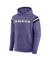 Fanatics Men's Purple Baltimore Ravens Football Pullover Hoodie