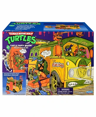 Teenage Mutant Ninja Turtles Original Party Wagon Action Figures