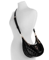 Guess Bessey Quilted Hobo Shoulder Bag