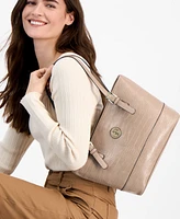 Giani Bernini Croc Medium Tote, Created for Macy's