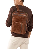 Fossil Men's Buckner Leather Convertible Backpack