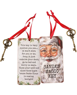 Primitives by Kathy Santa's Magic Key Ornament