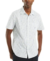 Nautica Men's Printed Short Sleeve Shirt