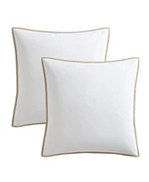 Tommy Bahama Home Basic Canvas Sham Pair, European