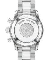 Movado Men's Super Sub Sea Alta Swiss Automatic-Chronograph Dura Steel 904L Watch