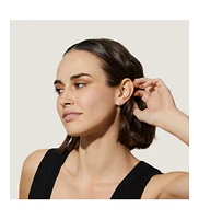 Ana Luisa - Huggie Hoop Earrings - Suzanne Silver