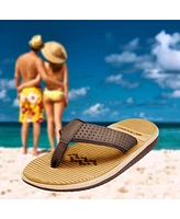 Mio Marino Men's Comfortable Memory Foam Flip Flops