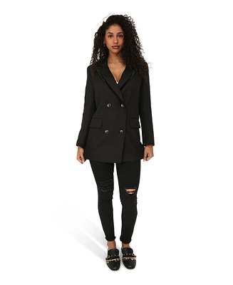 Belle & Bloom Because Of You Trimmed Blazer