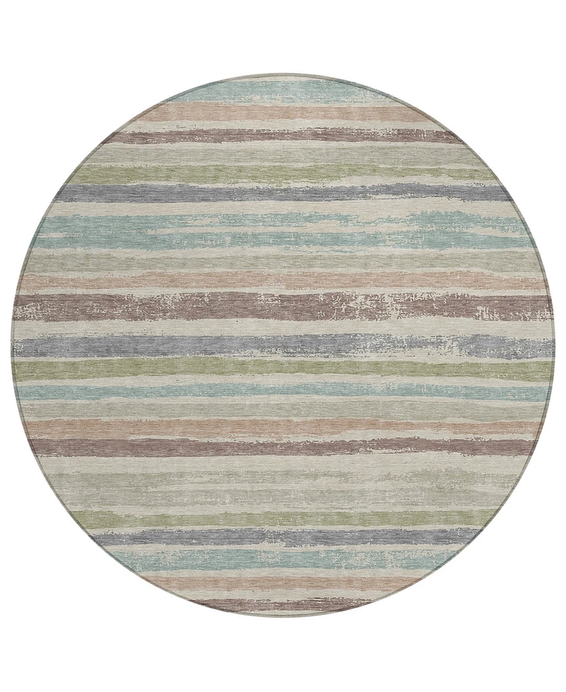 Addison Chantille Machine Washable ACN1019 8'x8' Round Area Rug