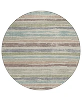 Addison Chantille Machine Washable ACN1019 8'x8' Round Area Rug