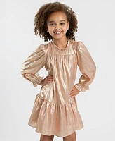 Rare Editions Little Girls Shimmer Party Dress