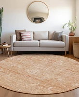 Addison Chantille Machine Washable ACN1083 8'x8' Round Area Rug