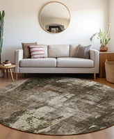Addison Chantille Machine Washable ACN1077 8'x8' Round Area Rug