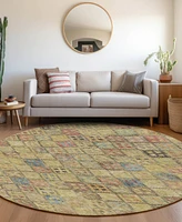 Addison Chantille Machine Washable ACN1081 8'x8' Round Area Rug