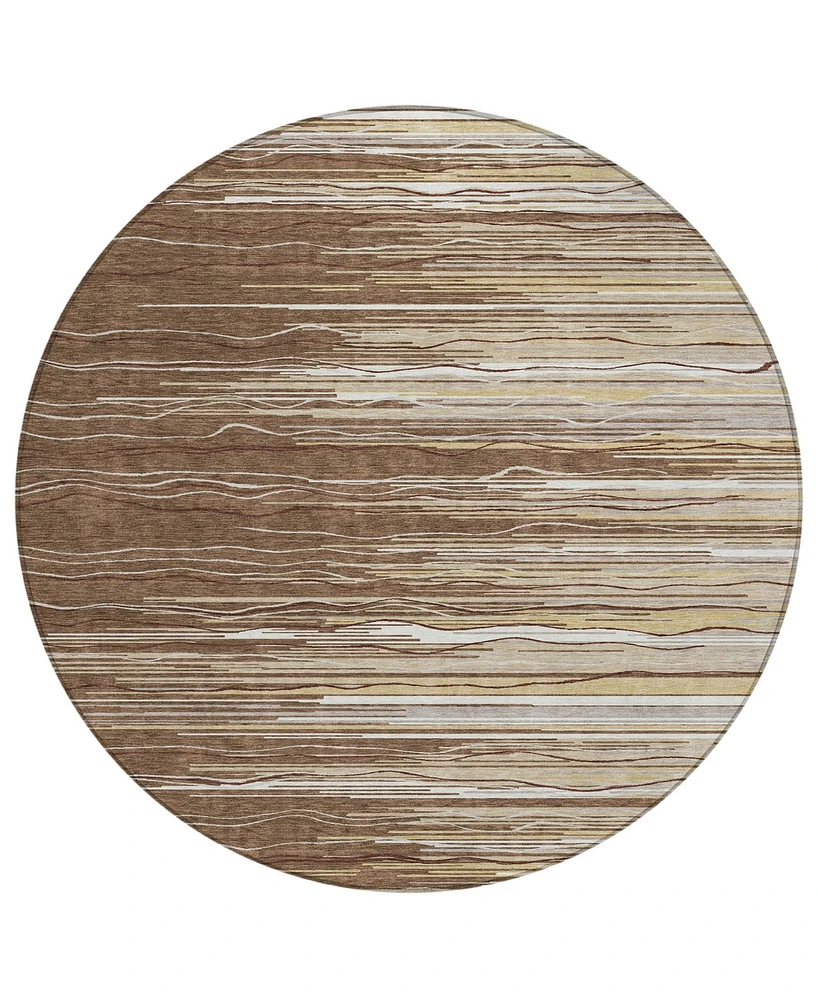 Addison Chantille Machine Washable ACN996 8'x8' Round Area Rug
