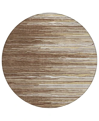 Addison Chantille Machine Washable ACN996 8'x8' Round Area Rug