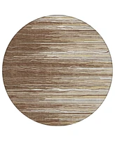 Addison Chantille Machine Washable ACN996 8'x8' Round Area Rug