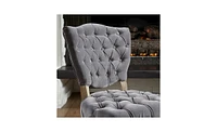 Streamdale Furniture Tufted Chair Set of 2