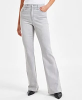 I.n.c. International Concepts Women's High-Rise Flare-Leg Denim Jeans, Exclusively at Macy's