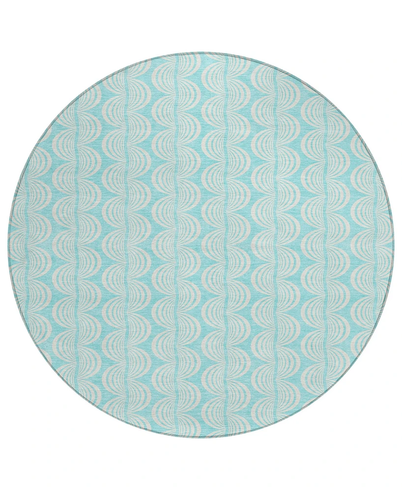 Addison Chantille Mahine Washable ACN1056 8'x8' Round Area Rug