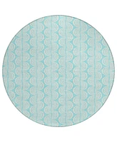 Addison Chantille Mahine Washable ACN1056 8'x8' Round Area Rug