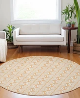 Addison Chantille Mahine Washable ACN1056 8'x8' Round Area Rug