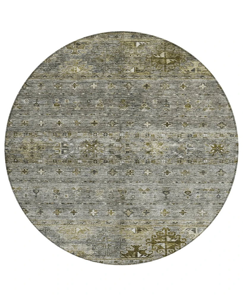 Addison Chantille Machine Washable ACN1220 8'x8' Round Area Rug