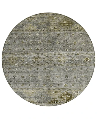Addison Chantille Machine Washable ACN1220 8'x8' Round Area Rug