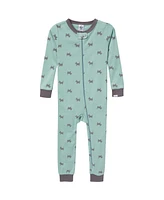 Gerber Toddler Boys' Snug Fit Footless Pajamas, 3-Pack, Safari