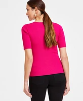 I.n.c. International Concepts Women's Double-Cutout Sweater, Exclusively at Macy's