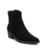 Xti Women's Italian Western Suede Booties By