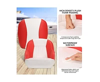 gaomon Pontoon Boat Seat,Captain Bucket Seat With Thickened Sponge Padding,Boat Captains Chairs,Fishing Boat Seats, Boat Bucket Seat for Fishing Boat