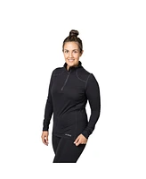 Hot Chillys Women's Clima-tek Zip-T