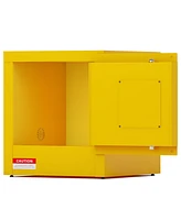 Flammable Safety Cabinet, Galvanized Steel, Laboratory Cabinets Explosion-Proof Cabinets Anti-Corrosion Chemical Reagents Instruments Protection Suppl